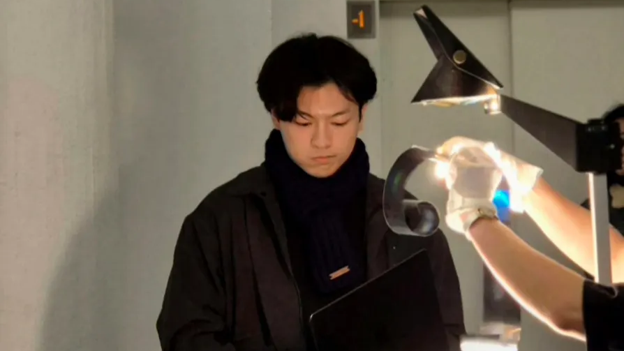 Portrait of Hewon Park at work